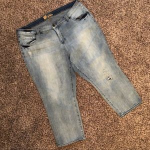 KUT cropped jeans